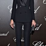 Saten Yaka Blazer Ceket Pantolon Takım