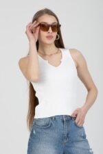 Yazlık Triko Bluz Atlet - Görsel 2