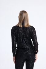 Pul Payet Uzun Kollu Bluz - Görsel 2