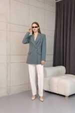 Kruvaze Blazer Ceket