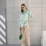 Baskılı Jessica Kumaş Gömlek