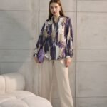 Baskılı Jessica Kumaş Gömlek