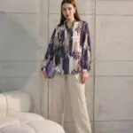 Baskılı Jessica Kumaş Gömlek