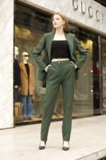 Double İtalyan Blazer Ceket Pantolon Takım - Görsel 2