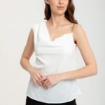 Omzu Zincirli Askılı Bluz