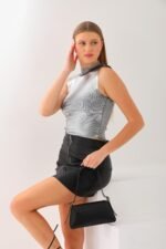 Fitilli Sıfır Kol Crop