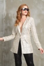 Pul Payet Blazer Ceket - Görsel 3