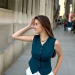 Double İtalyan Slim Fit Zümrüt Yeşili Yelek