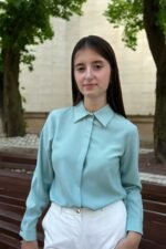 Jessica Basic Saks Mavisi Gömlek - Görsel 5