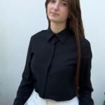 Jessica Basic Siyah Gömlek