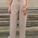 Double İtalyan Pensli Zra Model Taş Rengi Pantolon