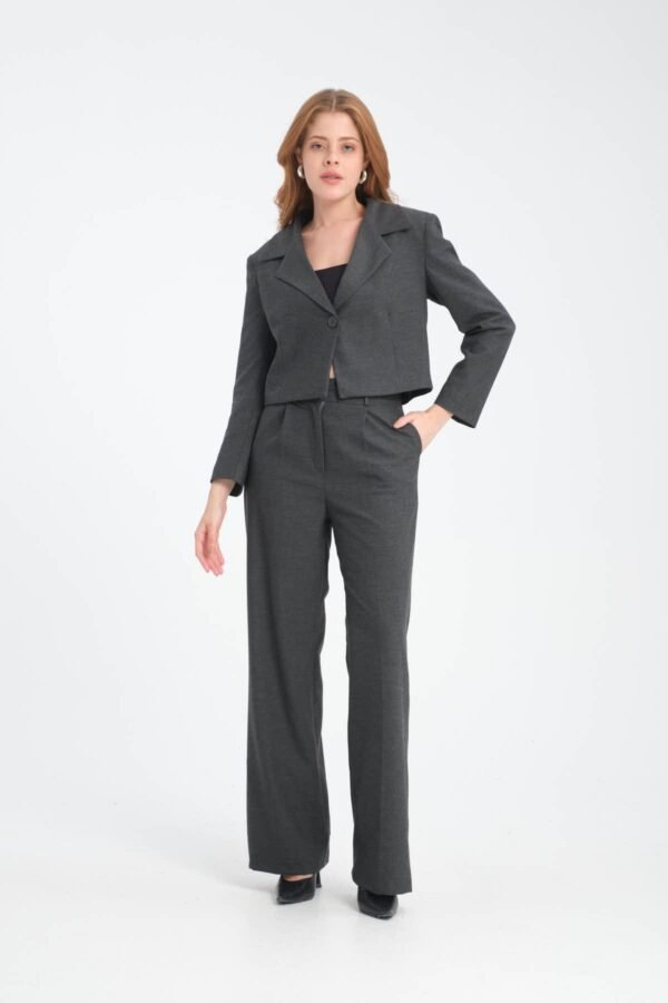 Siyah Ceket Pantolon Takım - Görsel 4