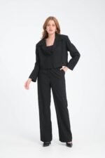 Siyah Ceket Pantolon Takım