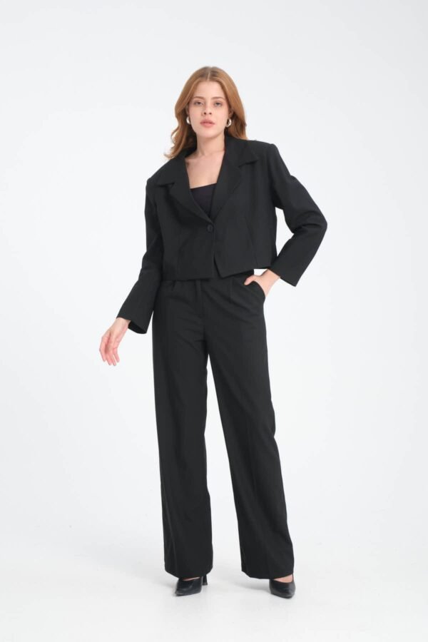 Gri Ceket Yelek Pantolon Takım - Görsel 7